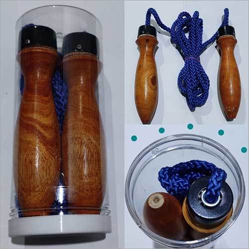 Wooden Handle Skipping Rope