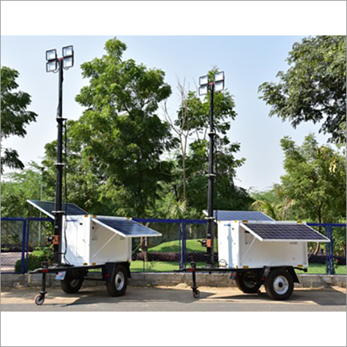 Industrial Solar Mobile Lighting Tower