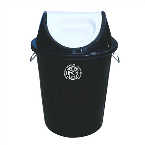 Black Swing Dustbin