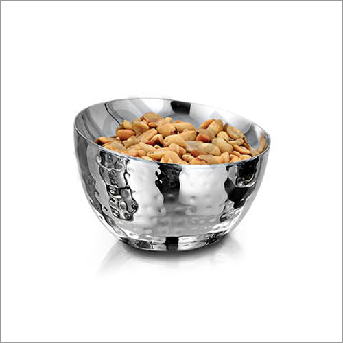 Hammer Finish Conical Nut Bowl