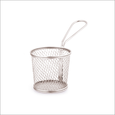 Round Mini Serving Basket