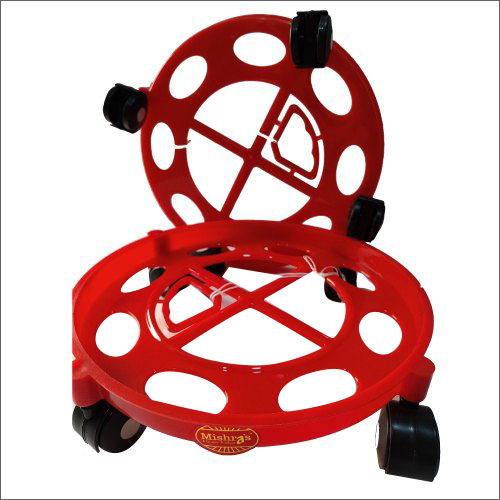 Plastic Gas Cylinder Trolley Application: Commercial at Best Price in ...