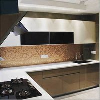 L Shape Modular Kitchen