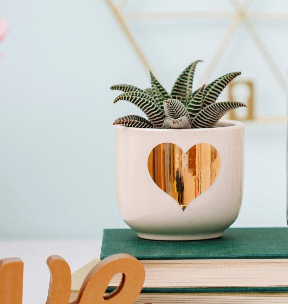 HEART SHAPED PLANTER