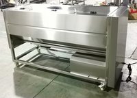 YDPL-1500C  300-2000KG brush roller potato sweet potato washing peeling machine
