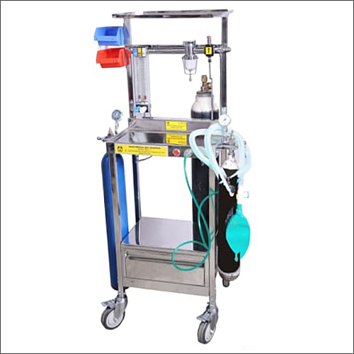 Basic Anaesthesia Gas Machine By SARASWATI SCIENTIFIC SURGICALS