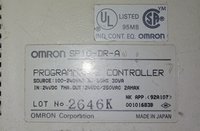 OMRON PROGRAMMABLE CONTROLLER SP10-DR-A