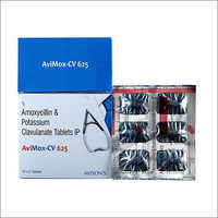 AMOXICILLIN POTASSIUM CLAVULANATE 625 MG TABLET