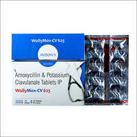 AMOXICILLIN POTASSIUM CLAVULANATE 625 MG TABLET 1x10