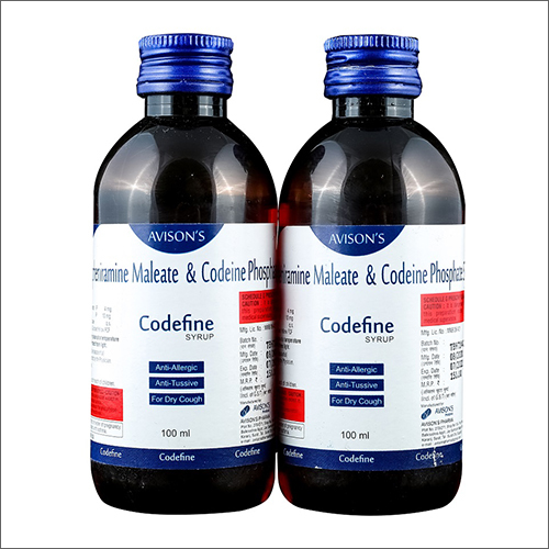 Codiene Phosphate  Chlorpheniramine maleate COUGH SYRUP