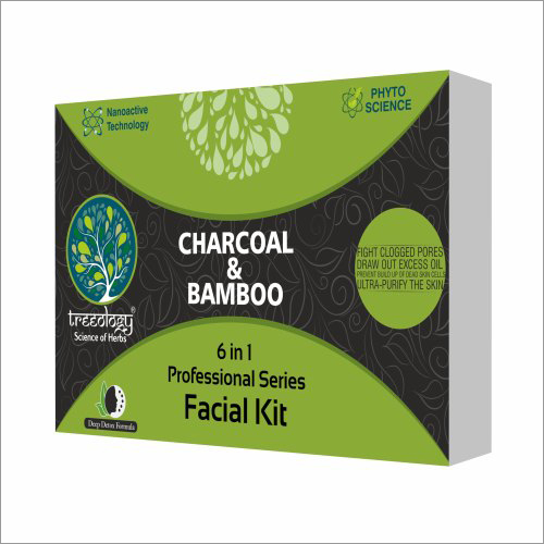 6 In 1 Charcoal And Bamboo Facial Kit