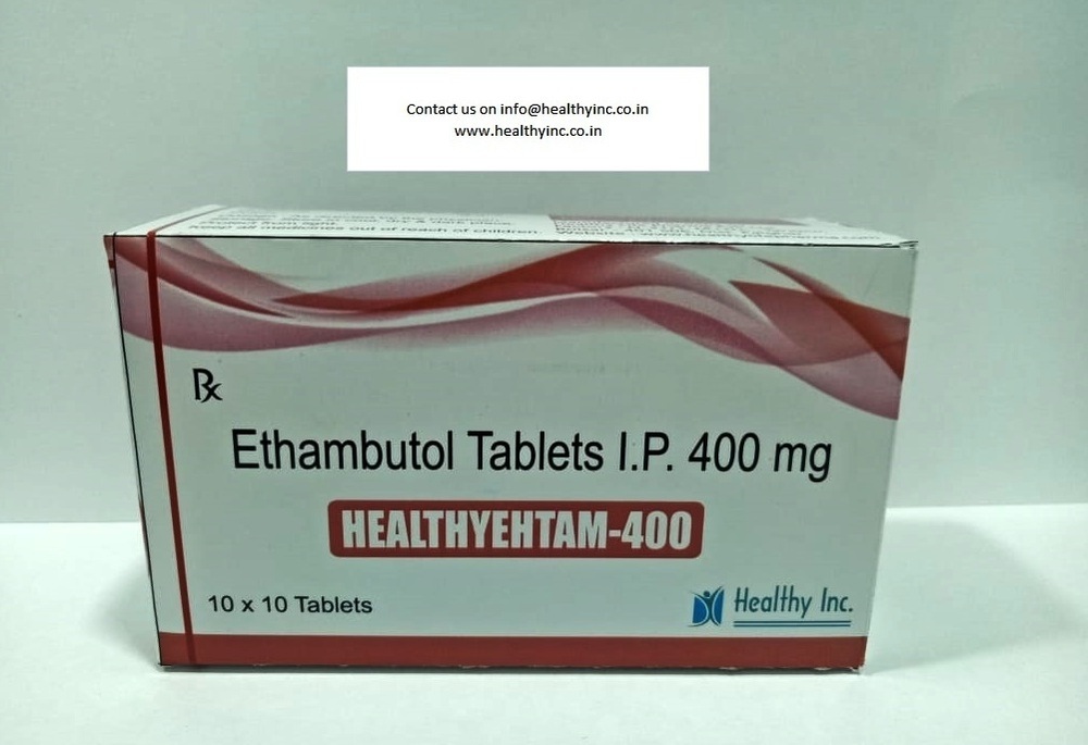 Ethambutol Hydrochloride Tablets - 200 mg, 400 mg, 800 mg | Generic Drug, Film Coated Tablets, Store Below 30Â°C, Suitable for All