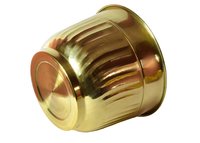 BRASS PLANTER IN BASKET SHAPED
