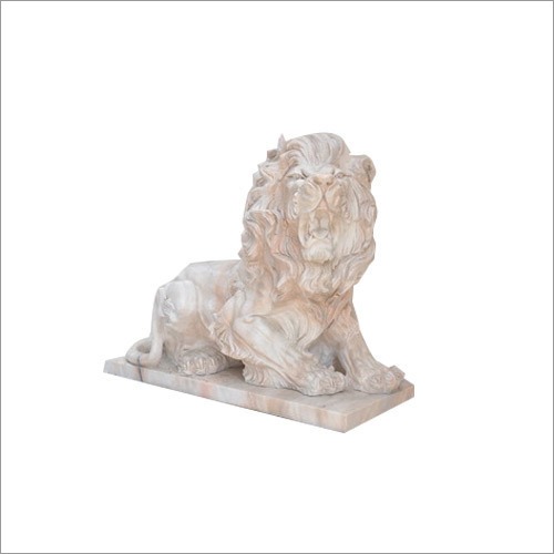 Lion Marble Statue By RAJESH MARBLE TRADERS (A UNIT OF RMT MARBLES PVT LTD.)