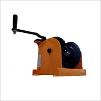 Mild Steel Worm Gear Manual Winch