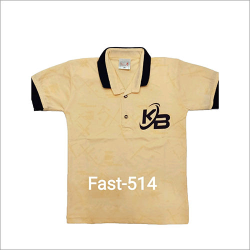 Boys Collar Neck T-Shirt