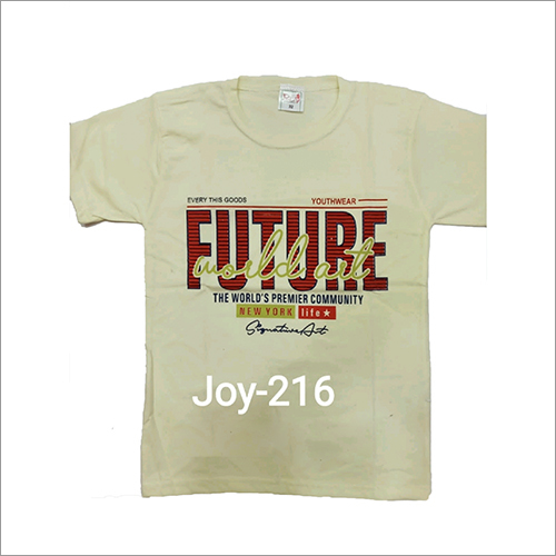 Any Color Boys Round Neck T-Shirt