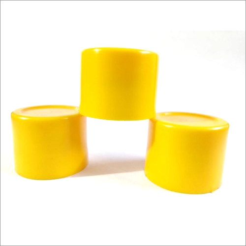Yellow 25Mm Neck Hair Oil Pet Bottle Caps