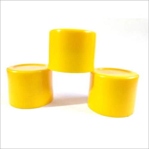 25Mm Neck Hair Oil Pet Bottle Caps - Color: Yellow