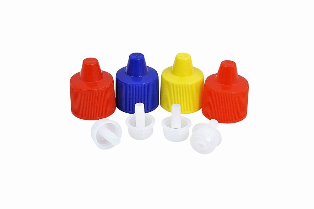 Toilet Cleaner Bottle Caps - Color: Red