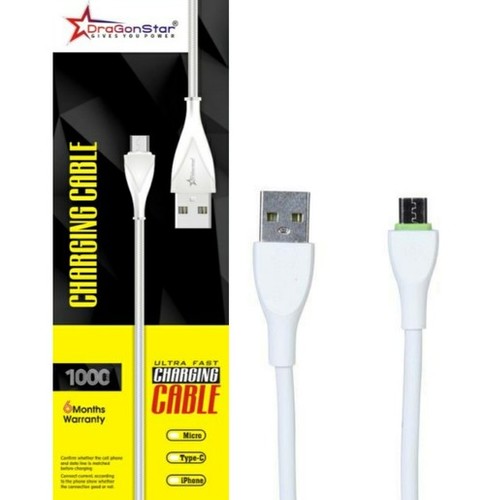 2 Amp Charging Cable with Replacement Warranty