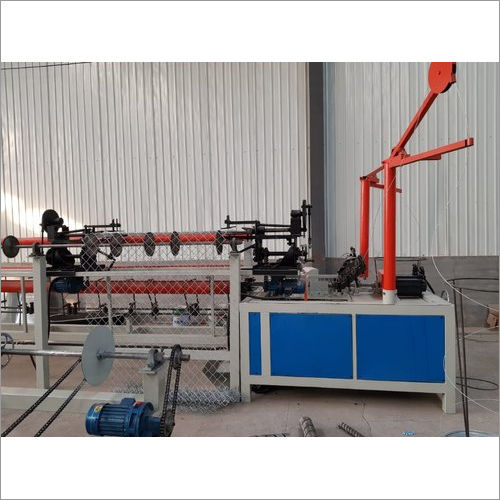 Three Phase Chain Link Fencing Machine