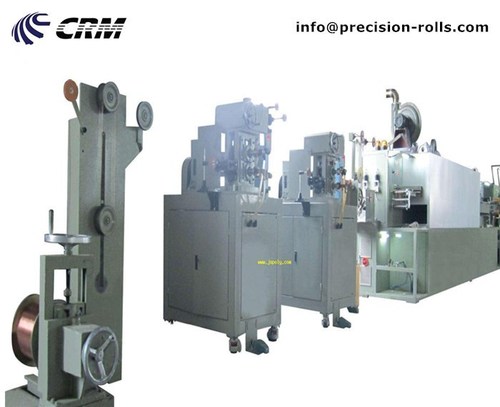 Flat Wire Enamelled Machine