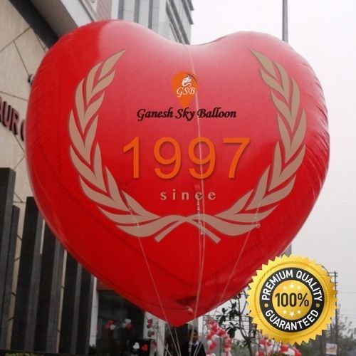 Heart Shape Advertising Sky Balloon Customise Balloons