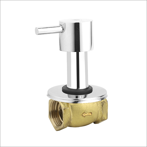 Flush Cock 25 mm With Wall Flange By MK ENTERPRISE