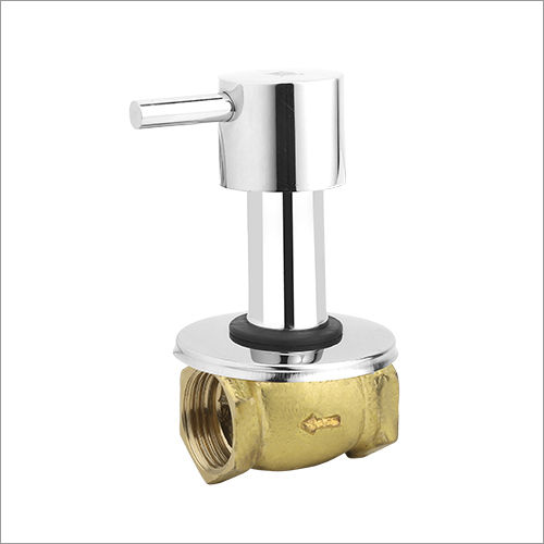 Flush Cock 25 mm With Wall Flange