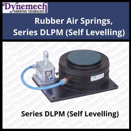 Steel Rubber Air Springs, Series Dlpm (Self Levelling)