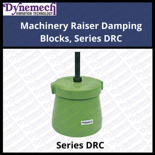 Machinery Raiser Damping Blocks, Series DRC