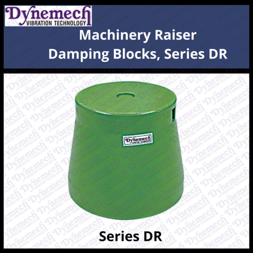 Machinery Raiser Damping Blocks, Series DR