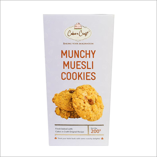 200g Munchy Muesli Cookies