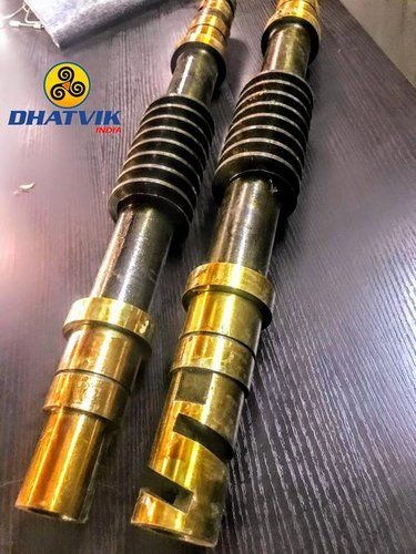 Worm Shaft For Roll Gap Adjusting Device of Roughing Stand (TMT Rolling mill)