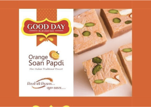 Orange Soanpapdi 200g