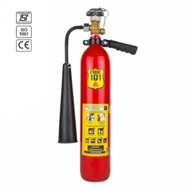 Red And Black 2 Kg Capacity Co2  Type Fire Extinguisher