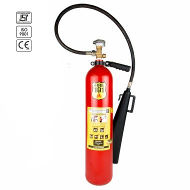 Red And Black 4.5 Kg Capacity Co2 Type Fire Extinguisher