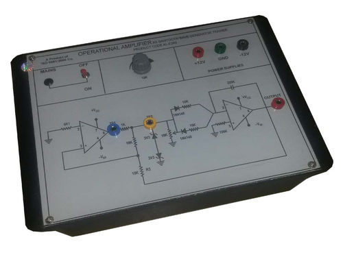 OP-AMP AS SQUARE WAVE AND TRIANGLE WAVE GENERATOR