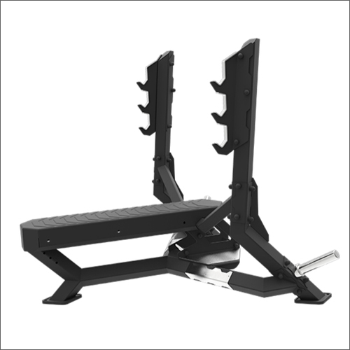 Stainless Steel Olympic Flat Bench By RIGID FITNESS EQUIPMENT