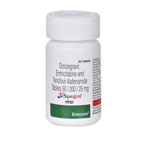 Spegra 50 (Dolutegravir 50mg + Emtricitabine 200mg + Tenofovir Alafenamide 25mg)