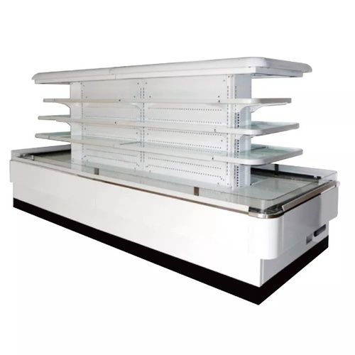 New Product Supermarket Vertical Rectangular Around Remote Multi Deck Open Chiller Showcase