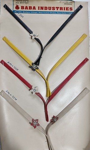 Ladies Footwear Upper Straps V shape