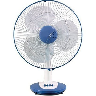 White Shock Proof Electric Table Fans