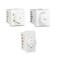 White Electric Fan Regulators And Dimmers