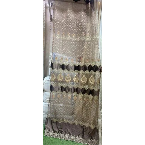 Imported Luxury Curtain - Color: Multicolor