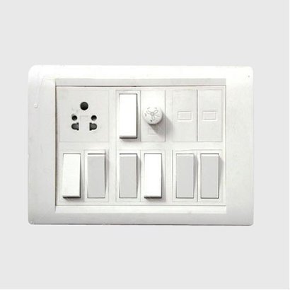 White Color Electrical Switches