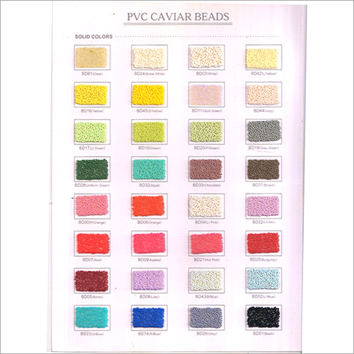 PVC Caviar Beads