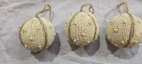 Zari Embroidered Christmas Hanging Decoration Design: European