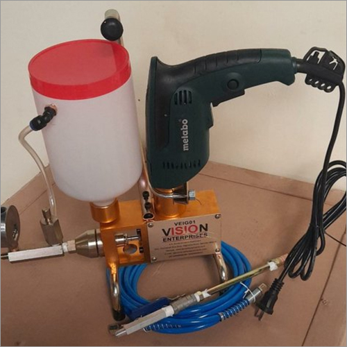 VE IG-01 Epoxy PU Injection Grouting Machine With Auto Return System By VISION ENTERPRISES